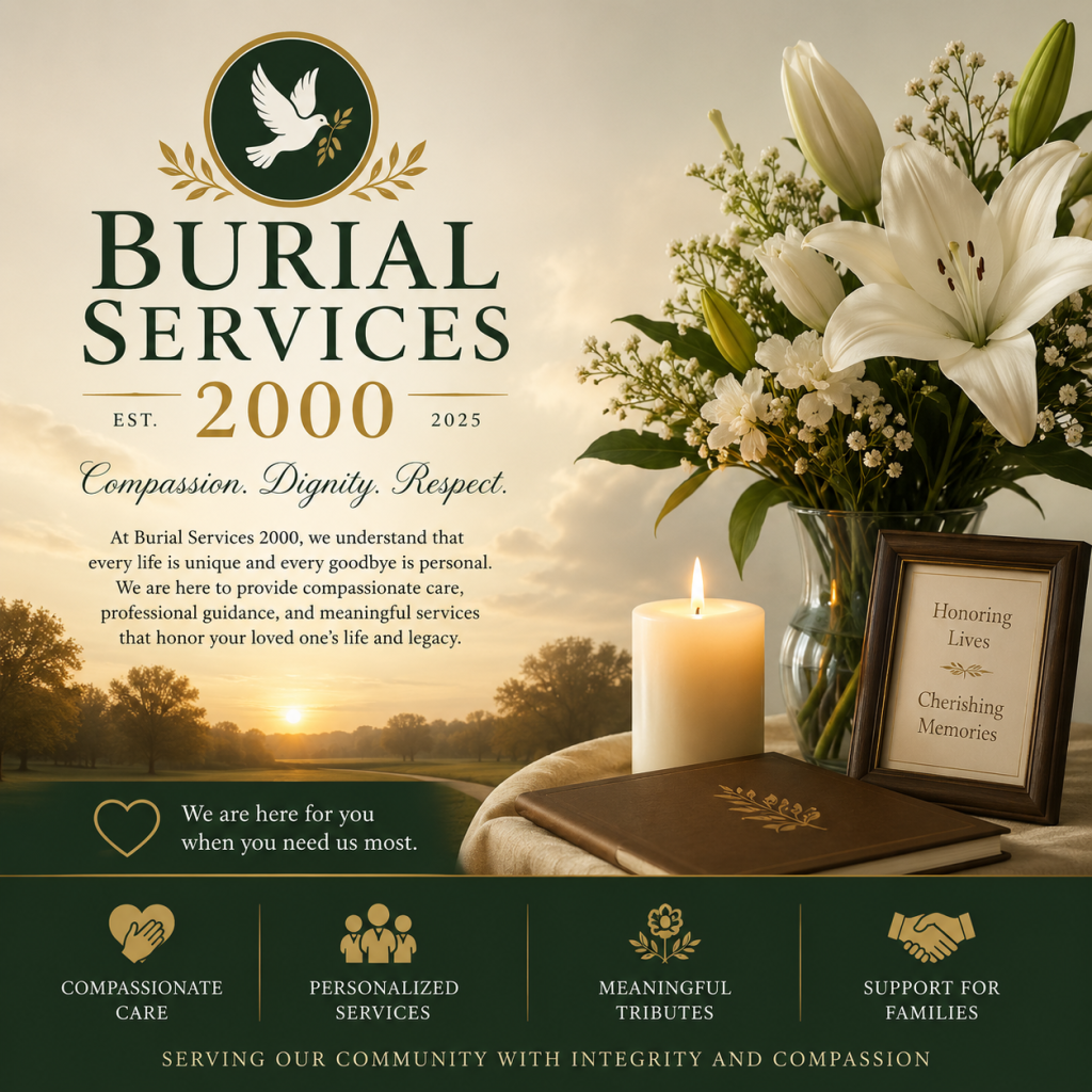 Burial services